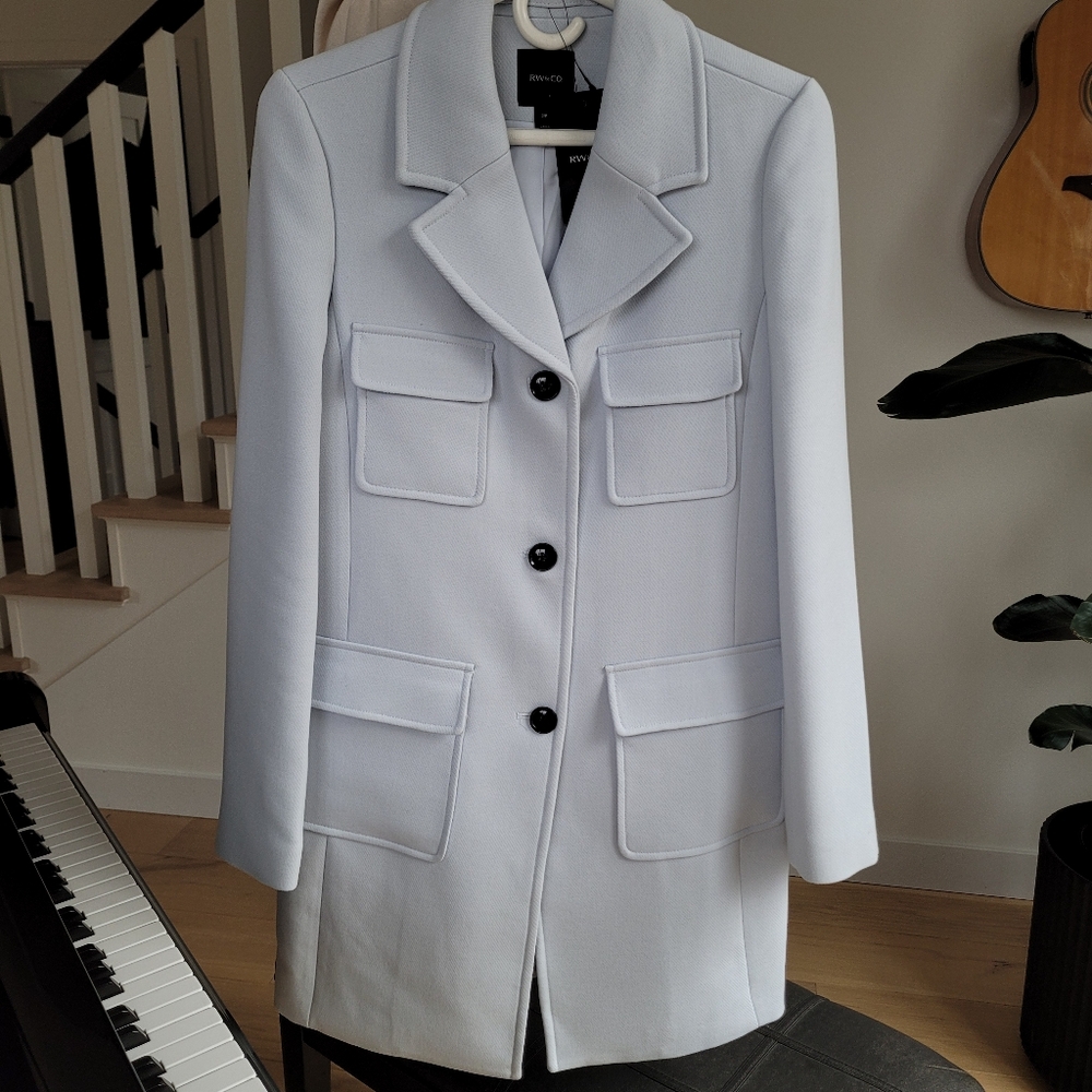 RW&Co. Light Blue Blazer / Coat